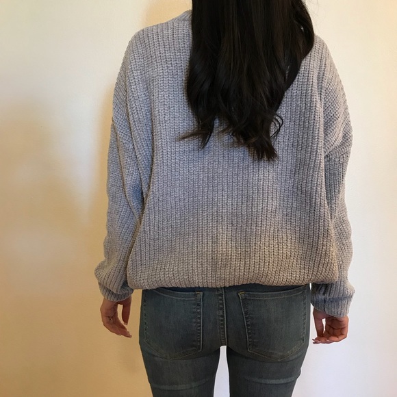 •LAST ONE• Chenille Choker Neck Sweater - Picture 7 of 8